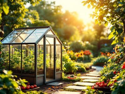 Jardinage avec un beau soleil (test)